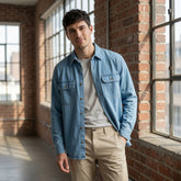 DAIKI Denim Double Pocket Shirt