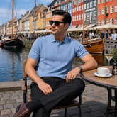 PIER Premium Stripe Golf Polo