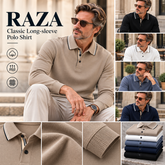 RAZA Classic Long-sleeve Polo Shirt