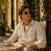 TESORO Polygon Rimless Sunglasses