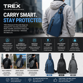 TREX Waterproof Shoulder Bags