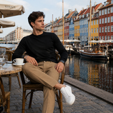 ZURIN Waffle Textured Casual Pants