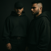 THE INFINICUT - Crop Cut Boxy Hoodie