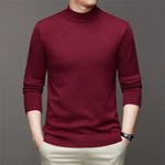 FONSI Casual Mock-neck Sweater