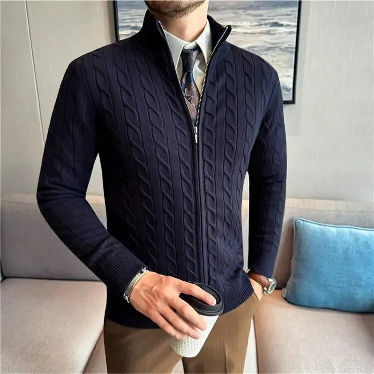 DUKE Premium Knitted Zipper Sweatshirt