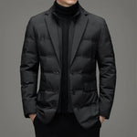 RUTH Padded Blazer with Zipper Layer