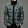RUTH Padded Blazer with Zipper Layer