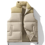 DREW Cotton-Padded Zipper Vest
