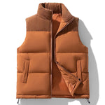DREW Cotton-Padded Zipper Vest