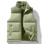 DREW Cotton-Padded Zipper Vest