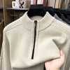 ARRON quarter-zip knit sweater colour option