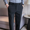 MARCO Tailored Fit Striped Dress Pants