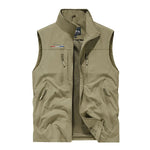 SANDO Multi-pockets Fleece Vest