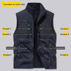 SANDO Multi-pockets Fleece Vest