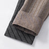 TOREN Texture-Stripe Casual Shirt