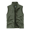 SANDO Multi-pockets Fleece Vest