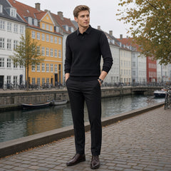 ROLAND Striped Dual Style Sweatshirt