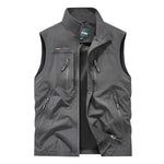 SANDO Multi-pockets Fleece Vest