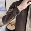 LUCIAN Stand Collar Button Down Shirt