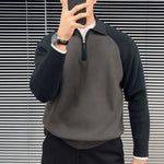 DANA Color Block Knitted Sweater