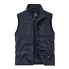 SANDO Multi-pockets Fleece Vest