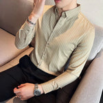 Vance Casual Striped Shirt