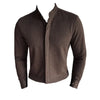 LUCIAN Stand Collar Button Down Shirt