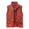 SANDO Multi-pockets Fleece Vest