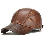 ARRAN Retro Leather Cap