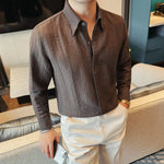 SOREN Premium Textured Button Down Shirt