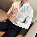 Vance Casual Striped Shirt