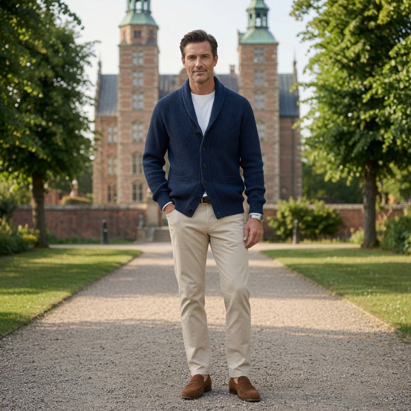 JERALD Classic Laple Cardigan