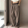 LUTHOR Wide-leg Elastic Pants