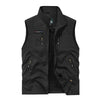 SANDO Multi-pockets Fleece Vest