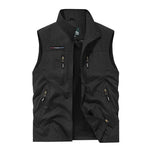 SANDO Multi-pockets Fleece Vest