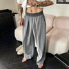 LUTHOR Wide-leg Elastic Pants