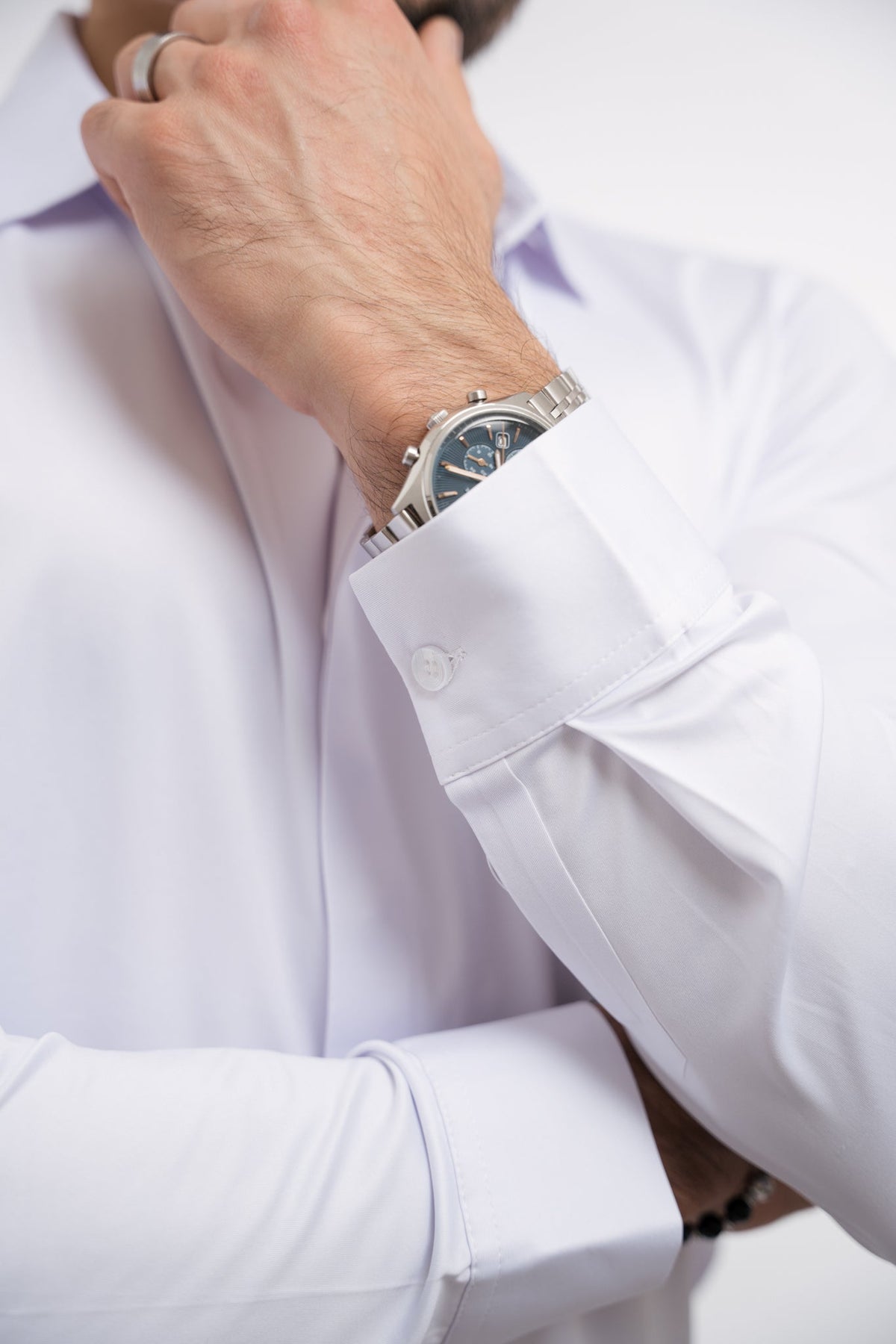 Real Alfonso cuff and sleeve construction