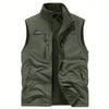 SANDO Multi-pockets Fleece Vest