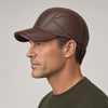 ARRAN Retro Leather Cap