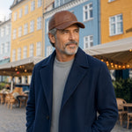 ARRAN Retro Leather Cap