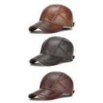ARRAN Retro Leather Cap