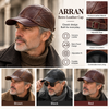 ARRAN Retro Leather Cap