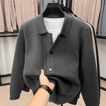AZURE Premium Striped Cardigan