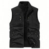 SANDO Multi-pockets Fleece Vest