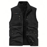 SANDO Multi-pockets Fleece Vest