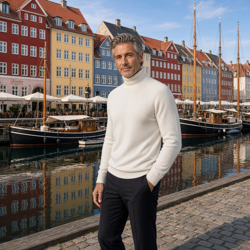 DARWIN Premium High-neck Sweater
