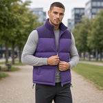 DREW Cotton-Padded Zipper Vest