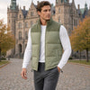 DREW Cotton-Padded Zipper Vest