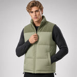 DREW Cotton-Padded Zipper Vest