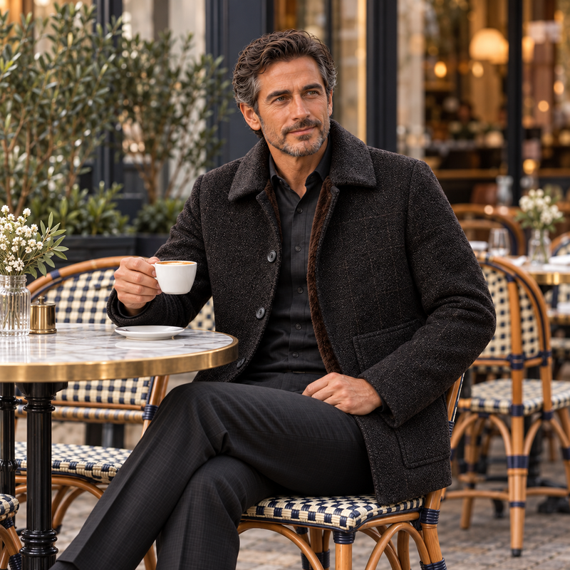 DRULO Premium Business Casual Coat